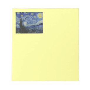 Van Gogh Starry Night Notepad