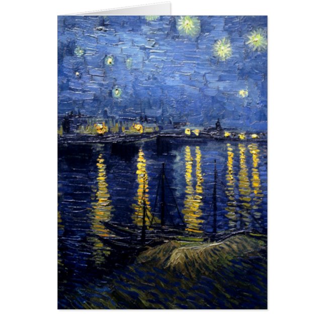 Van Gogh Starry Night Over Rhone (Front)