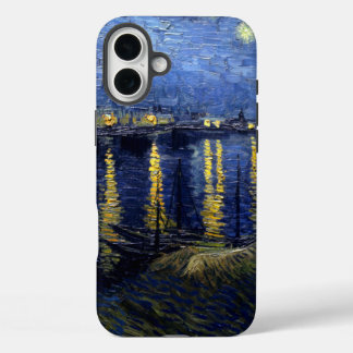 Van Gogh Starry Night Over Rhone iPhone 16 Plus Case