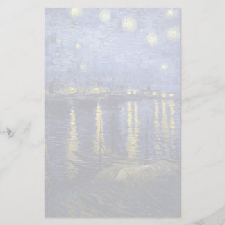 Van Gogh | Starry Night Over The Rhone | 1888