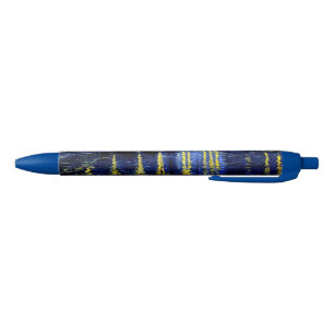 Van Gogh - Starry Night over the Rhone 2020 Black Ink Pen