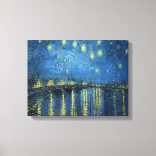 Van Gogh Starry Night Over the Rhone Canvas Print