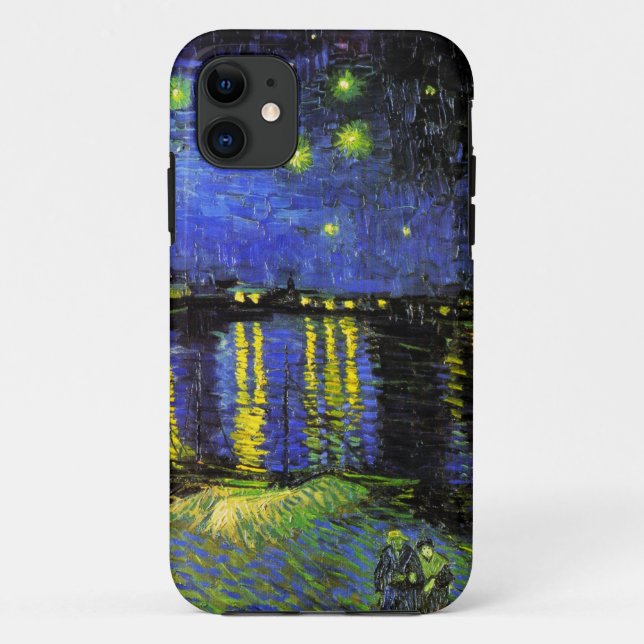 Van Gogh Starry Night Over The Rhone Case-Mate iPhone Case (Back)