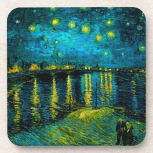 Van Gogh Starry Night Over the Rhône  Coaster
