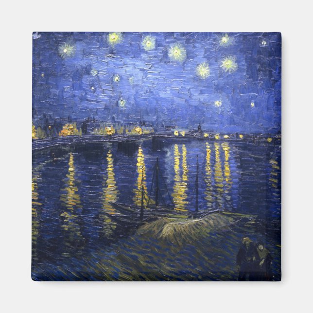 Van Gogh: Starry Night Over the Rhone Magnet (Front)