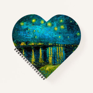 Van Gogh Starry Night Over the Rhône Notebook