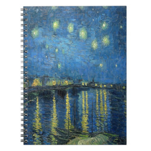 Van Gogh Starry Night Over the Rhone Notebook