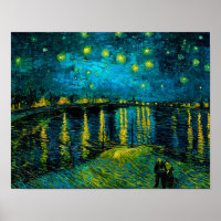 Van Gogh Starry Night Over the Rhône 