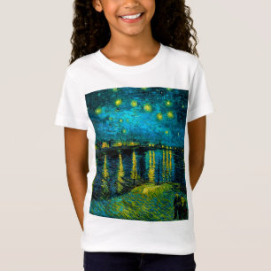 Van Gogh Starry Night Over the Rhône T-Shirt