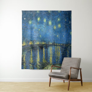 Van Gogh Starry Night Over the Rhone Tapestry