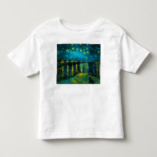 Van Gogh Starry Night Over the Rhône  Toddler T-Shirt