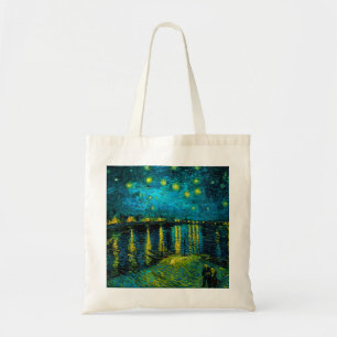 Van Gogh Starry Night Over the Rhône  Tote Bag