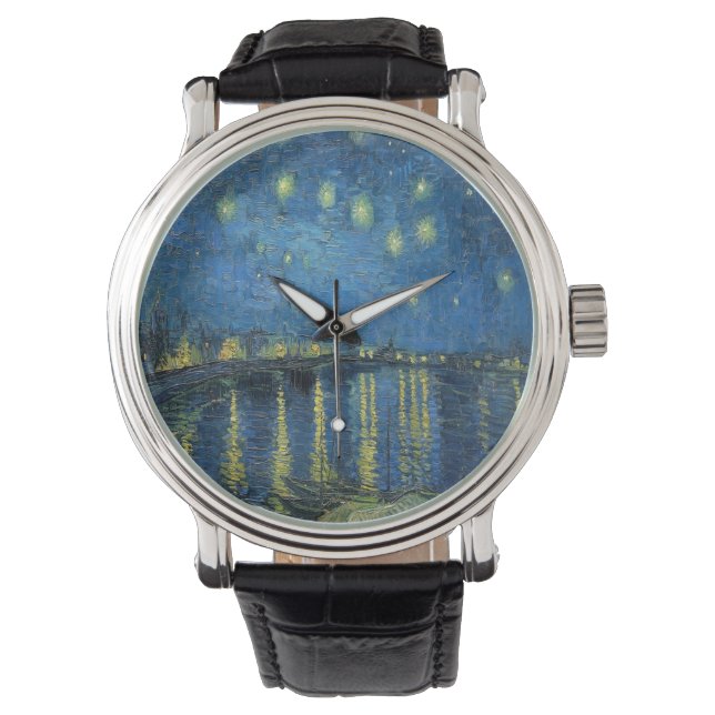 Van Gogh Starry Night Over the Rhone  Watch (Front)