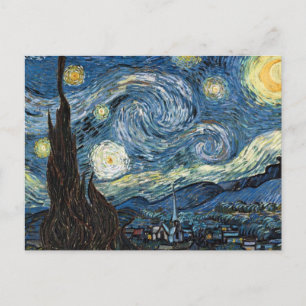 Van Gogh Starry Night Postcard