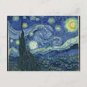 Van Gogh Starry Night Postcard