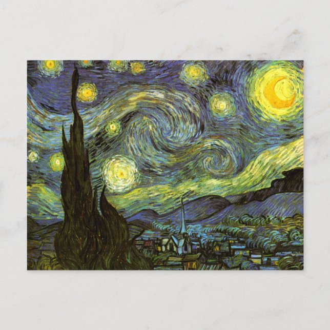 Van Gogh: Starry Night Postcard (Front)