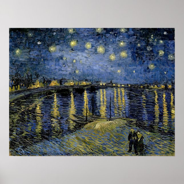 Van Gogh - Starry Night Poster (Front)
