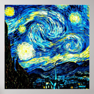 Van Gogh - Starry Night Poster