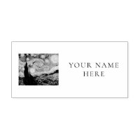 VAN GOGH "STARRY NIGHT" RETURN ADDRESS LABEL