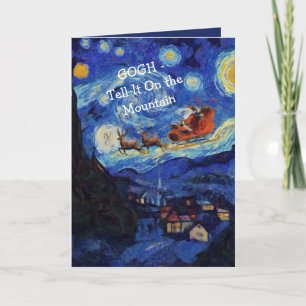 Van Gogh Starry Night St Nicholas In St Remy Card