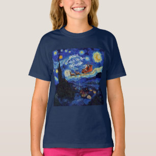 Van Gogh Starry Night St Nicholas In St Remy T-Shirt