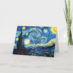 Van Gogh - Starry Night Thank You Card