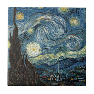 Van Gogh Starry Night Tile