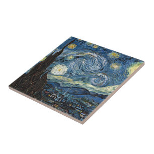 Van Gogh Starry Night Tile