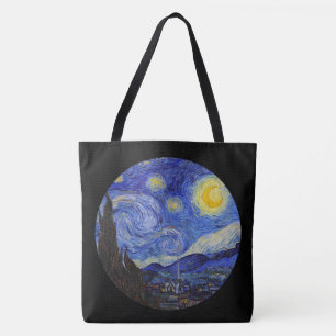 van Gogh , "Starry Night" Tote Bag