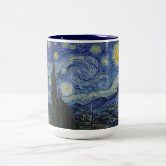 Van Gogh Starry Night Two-Tone Coffee Mug