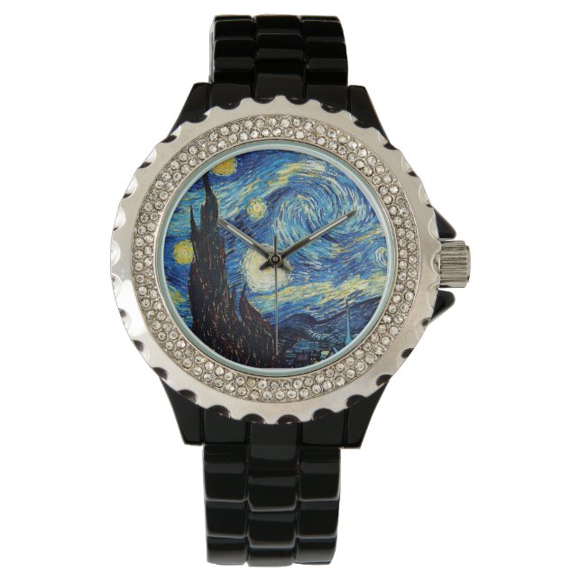 Van Gogh " Starry Night" Watch (Front)