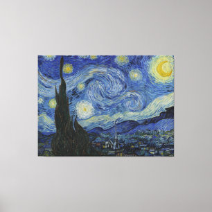 Van Gogh Starry Night Wrapped Canvas