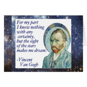 Van Gogh Stars Dream Card