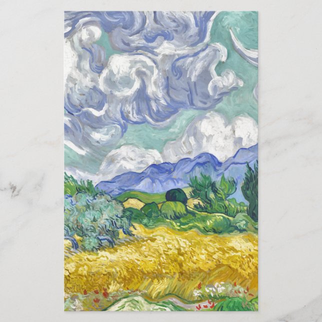 Van gogh stationery (Front)