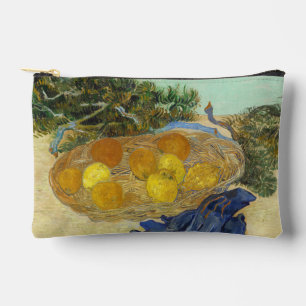 Van Gogh Still Life of Oranges Lemons Blue Gloves Accessory Pouch