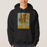 Van Gogh - Still Life: Vase with 12 Sunflowers Hoodie<br><div class="desc"></div>