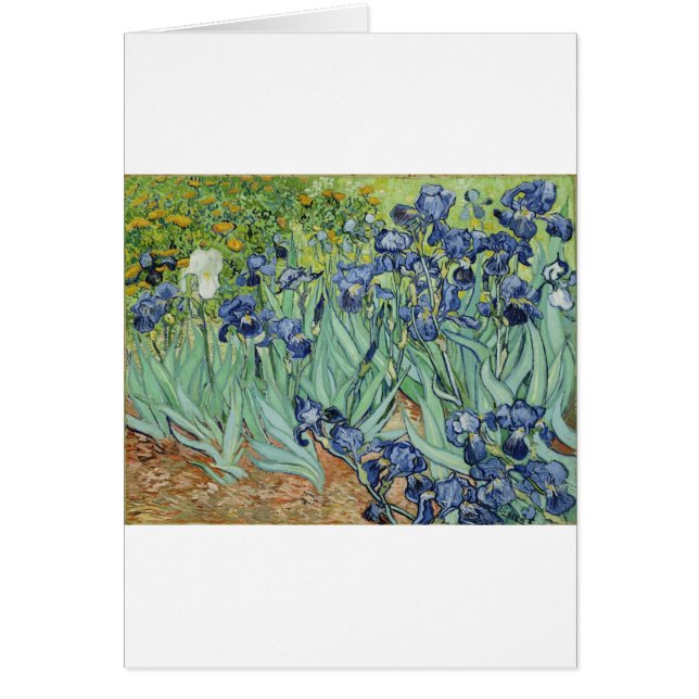 Van Gogh Still Life: Vase with Irises (Front)
