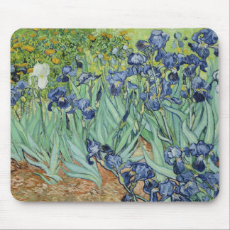 Van Gogh Still Life: Vase with Irises Mouse Mat