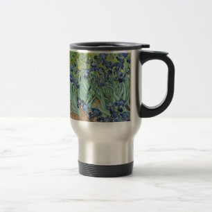 Van Gogh Still Life: Vase with Irises Travel Mug