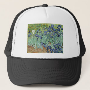 Van Gogh Still Life: Vase with Irises Trucker Hat