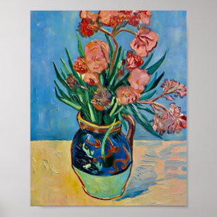 Van Gogh Still Life Vase with Oleanders Poster