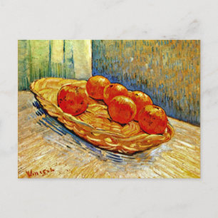 Van Gogh - Still Life with Basket of Six Oranges Postcard