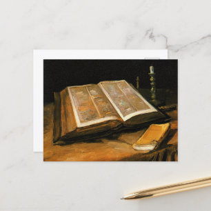 Van Gogh - Still Life with Bible Postcard