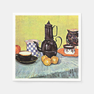 Van Gogh - Still Life with Blue Enamel Coffeepot Napkin