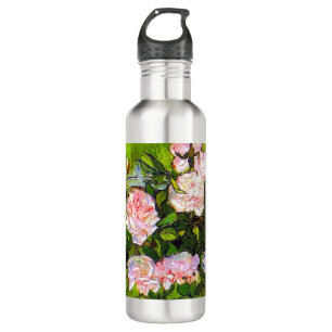 Van Gogh Still Life with Pink Roses 710 Ml Water Bottle