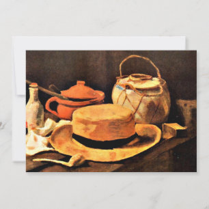 Van Gogh: Still Life with Yellow Hat Card