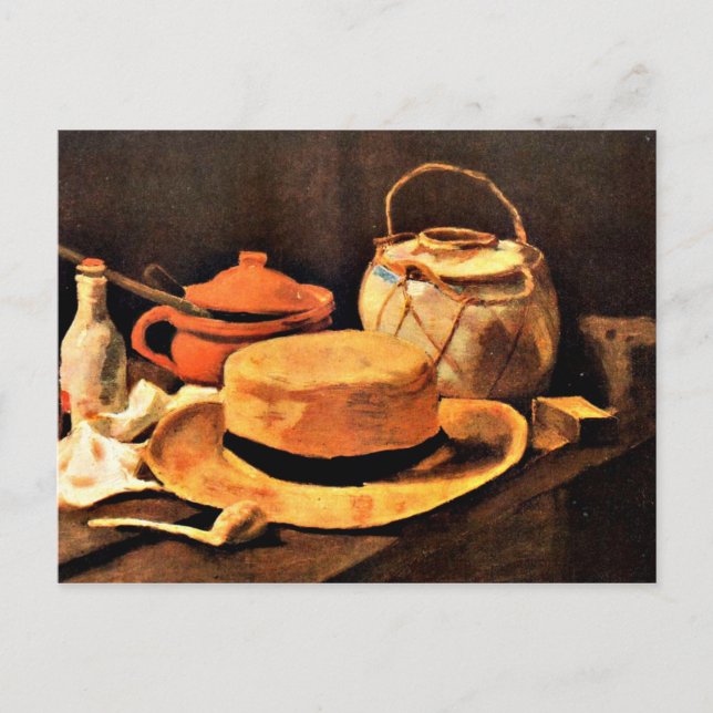 Van Gogh: Still Life with Yellow Hat Postcard (Front)