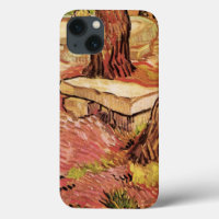 Van Gogh Stone Bench in Garden, St Paul Hospital