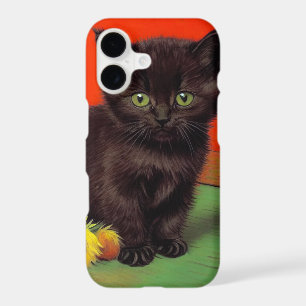 Van Gogh Style Black Cat