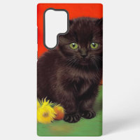 Van Gogh Style Black Cat